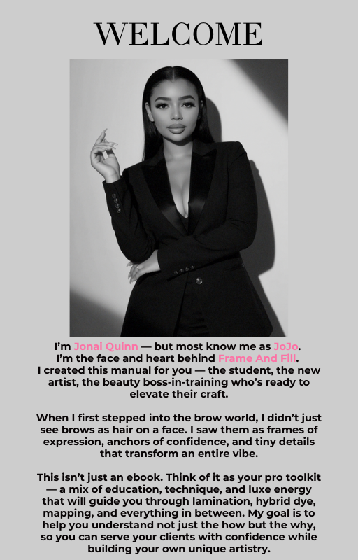 The Brow Mastery Manual: Brow Lamination, Tint & Wax